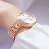 2022 Famous Brand Unique Stainless Steel Waterproof Gold Wrist Watches (with a ins Bracelet as gift)