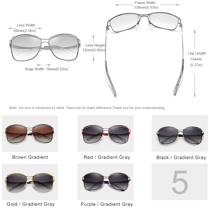 Women's Polarized Sunglasses Women Men High Quality Plate Leg Anti UV Sun  Glasses Female Eyewear Vintage Brand Designer Shades