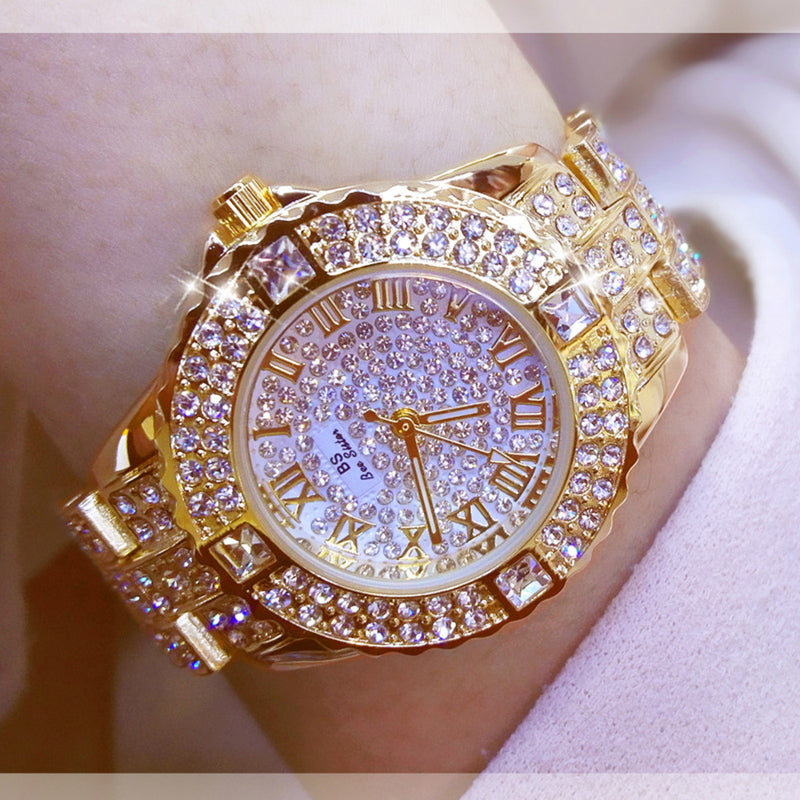 Rhinestone watches 2025 ladies