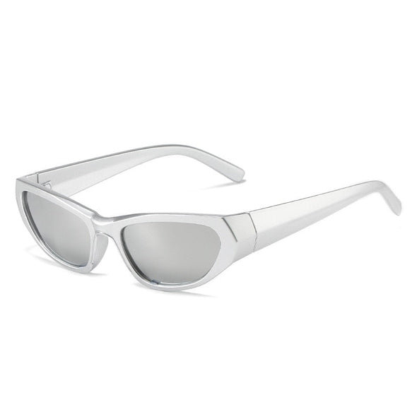 Cycling Sports Steampunk Sunglasses  Women Punk Goggle  Designer Sun Glasses Men Silver Mirror Shades Fashion Eyewea