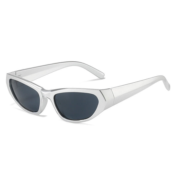 Cycling Sports Steampunk Sunglasses  Women Punk Goggle  Designer Sun Glasses Men Silver Mirror Shades Fashion Eyewea