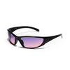Y2K Silver Sunglasses color hollowed out future sense of technology hot girls net Red Sunglasses Women Sunglasses trendy men