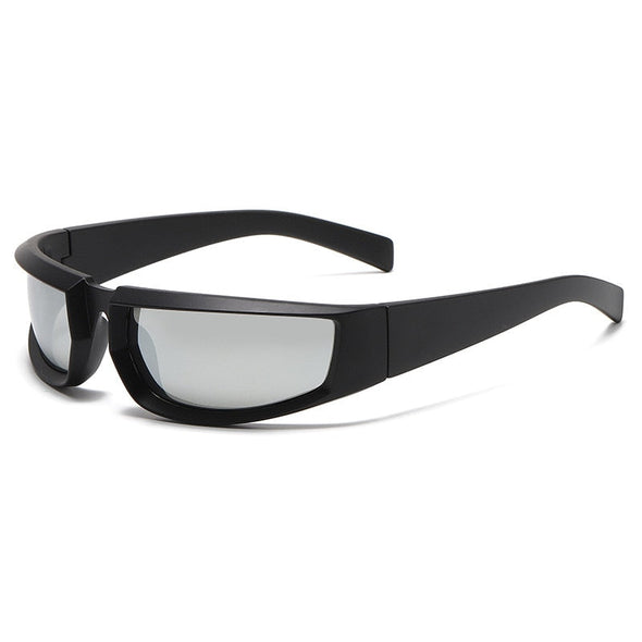 Y2K Sports Punk Sunglasses Women Men 2023 Luxury Brand Designer Square Goggle Sun Glasses UV400 Colorful Mirror Fashion Eyewear