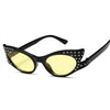 Cat Eye Sunglasses Women Luruxy Brand Design Rhinestone Sun Glasses Fashion Shaped Sunglass Female Eyewear UV400