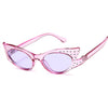 Cat Eye Sunglasses Women Luruxy Brand Design Rhinestone Sun Glasses Fashion Shaped Sunglass Female Eyewear UV400