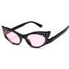 Cat Eye Sunglasses Women Luruxy Brand Design Rhinestone Sun Glasses Fashion Shaped Sunglass Female Eyewear UV400