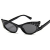 Cat Eye Sunglasses Women Luruxy Brand Design Rhinestone Sun Glasses Fashion Shaped Sunglass Female Eyewear UV400