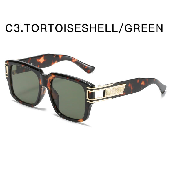 Retro Square Sunglasses Men Luxury Brand Oversized Women Sunglasses Fashion Glasses Car Driving Sunglasses UV400 Oculos