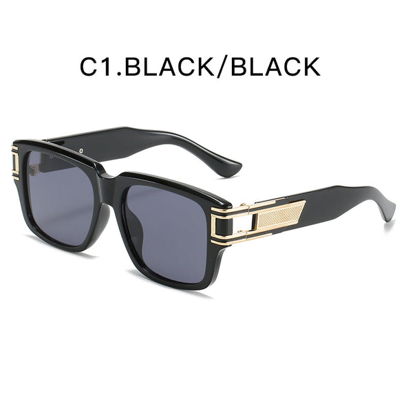 Retro Square Sunglasses Men Luxury Brand Oversized Women Sunglasses Fashion Glasses Car Driving Sunglasses UV400 Oculos
