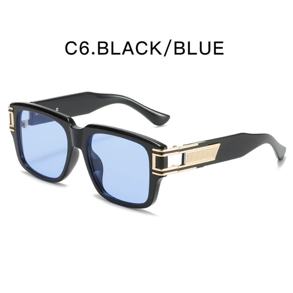 Retro Square Sunglasses Men Luxury Brand Oversized Women Sunglasses Fashion Glasses Car Driving Sunglasses UV400 Oculos