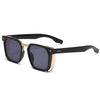 Vintage Steampunk Sunglasses For Men Gothic Dark Glasses Square Designer Sun Glasses Women Male UV400 zonnebril dames