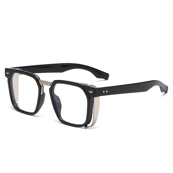 Vintage Steampunk Sunglasses For Men Gothic Dark Glasses Square Designer Sun Glasses Women Male UV400 zonnebril dames