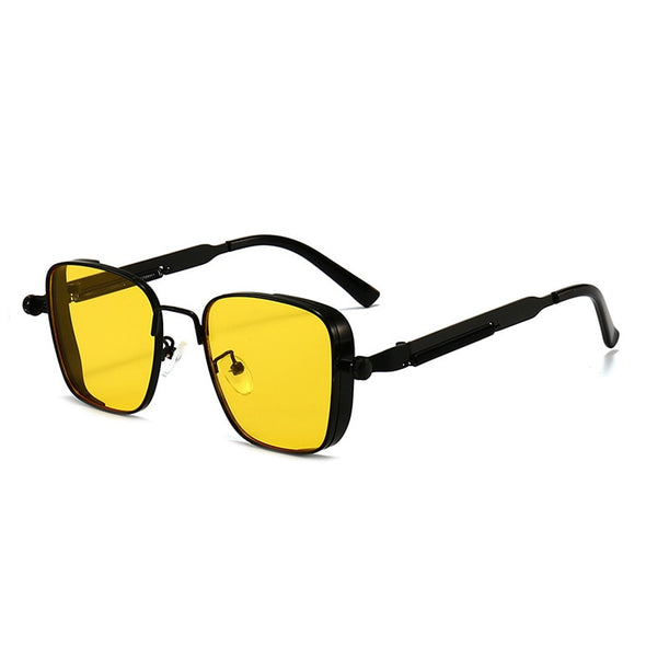 Vintage Steampunk Sunglasses Men Fashion Brand Metal Sunglasses Women Driving glasses Shade Eyewear UV400 Oculos De Sel