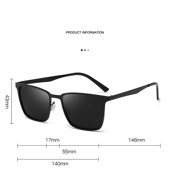 Brand Design Classic Polarized Sunglasses Men Women Driving Square Frame Fashion Sun Glasses Male Goggle Gafas De Sol