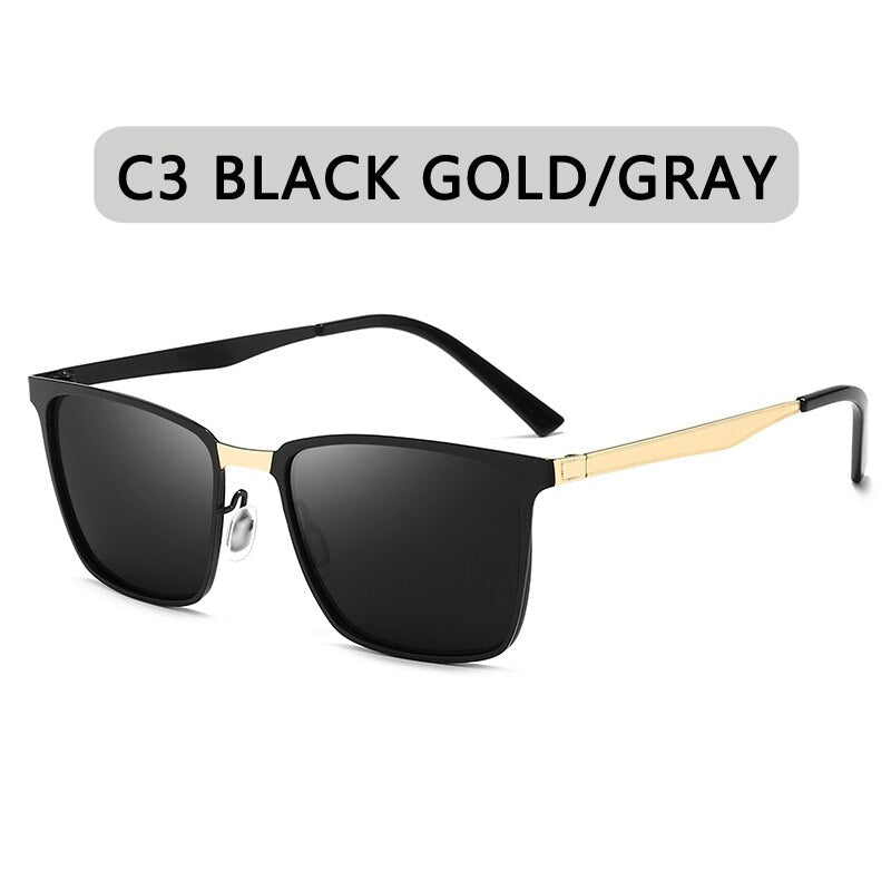 Designer Black And Gold Sunglasses For Men And Women Classic