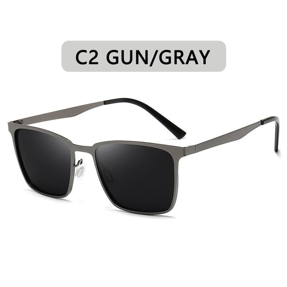 Brand Design Classic Polarized Sunglasses Men Women Driving Square Frame Fashion Sun Glasses Male Goggle Gafas De Sol