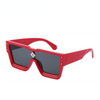 Fashion Vintage Oversized Frame Square Luxury Brand Designer Sunglasses Men Millionaire Diamond Flower Sun Glasses Women