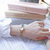Bee Sister - New Chain Watch Glow Rough Stone Ins Malachite Colorful Women's Watch Quartz