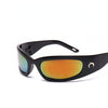 New Moon Rectangular Sunglasses for Women Man Vintage Outdoor Cycling Sports Hip Hop Punk Sun Glasses