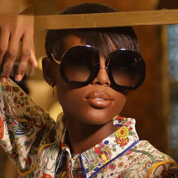 Trendy Oversized Sunglasses Women Luxury Brand Designer Irregular Sun Glasses Men UV400 Shades Punk Fashion Eyewear