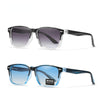 KDEAM All Matching Square Polarized Sunglasses For Men Women TR90 Material Frame Spring Hinges KD398