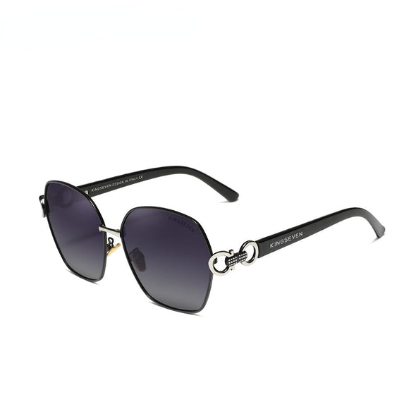 Brand New  Vintage Butterfly Sunglasses Women Retro Double Ring Design Gradient Square Sun Glasses Female UV400