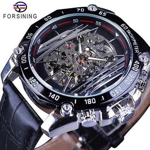 Forsining - Men's Stainless Steel Automatic Mechanical Watch