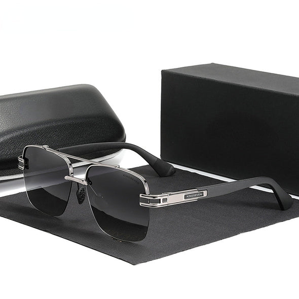 Brand New Design Sunglasses For Men Polarized Gradient Sun glasses Women Men Square Retro Eyewear Okulary