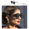 Oversized Women Sunglasses Designer Square Glasses Polarized  Men Fashion Outdoor Travel Driving Shade