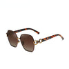 Brand New  Vintage Butterfly Sunglasses Women Retro Double Ring Design Gradient Square Sun Glasses Female UV400