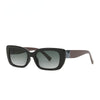 New Fashion Striped Sunglasses Women Vintage Small Square Sun Glasses Female Beach Shades Men Oculos De Sol UV400
