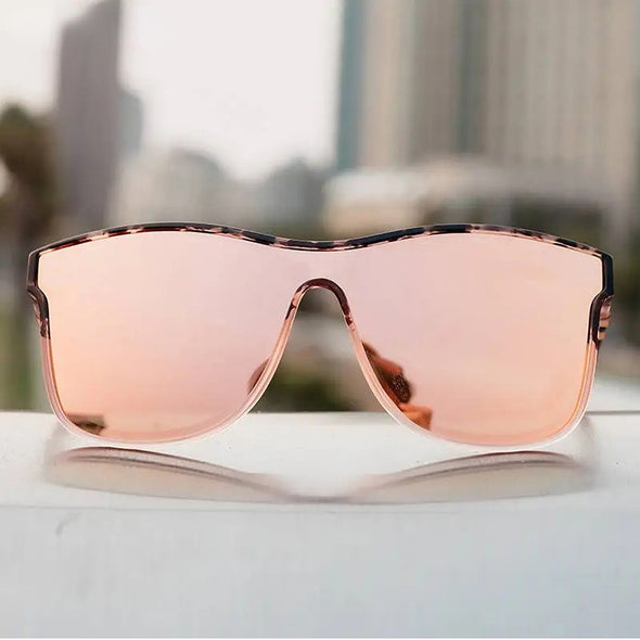 2023 New Square Polarized Sunglasses Men Women Fashion Square Male Sun Glasses Brand Design One-piece Lens Shades UV400