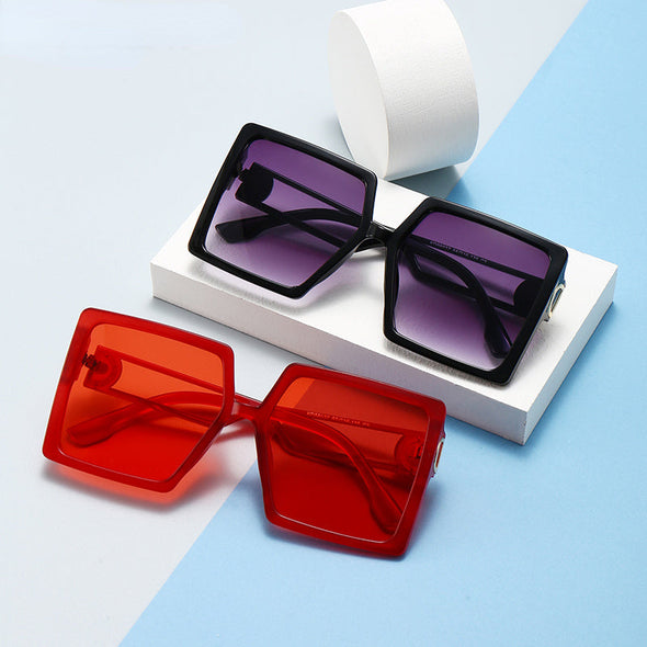 Oversized Women Sunglasses Designer Square Glasses Polarized  Men Fashion Outdoor Travel Driving Shade