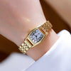 Bee Sister - New Watch Special Interest Light Luxury Belt Small Brown Rigid Watch Women's Watch Quartz Watch Fashion