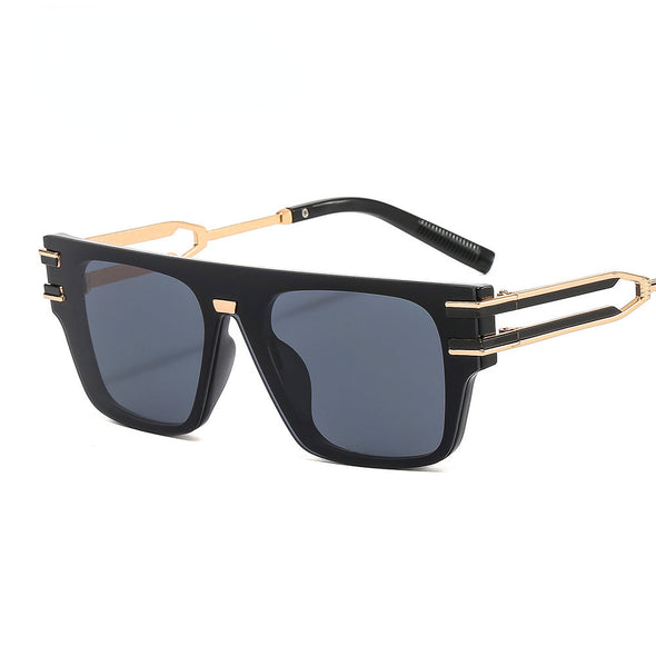 men's sunglasses in Europe and America ins fashion modern rock online celebrity sunglasses wholesale