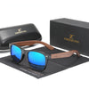 New Black Walnut  Wood Polarized Sunglasses Men's Glasses Handmade  Protection Eyewear Retro Wooden Box