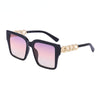 Fashion Oversized Square Sunglasses Women  Luxury Brand Designer Trendy Rectangle Sun Glasses For Female