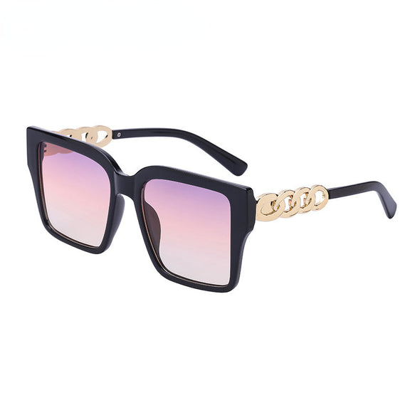 Fashion Oversized Square Sunglasses Women  Luxury Brand Designer Trendy Rectangle Sun Glasses For Female