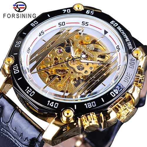 Forsining - Men's Stainless Steel Automatic Mechanical Watch