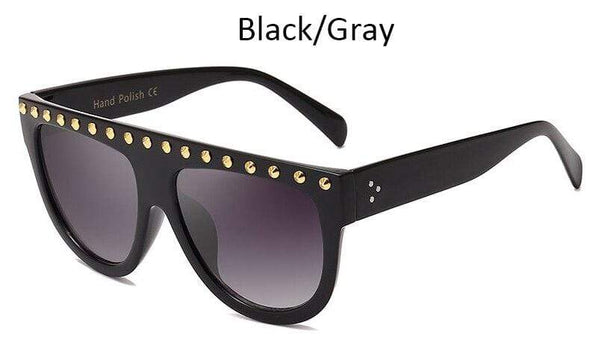 luxury Oversized diamond sunglasses Women fashion unique big frame Glasses Eyewear Clear lens Trend sunglasses lady Glasses