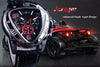 Jollynova - Automatic Racing Design Geometric Triangle Pilot Mechanical Watch