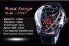 Jollynova - Automatic Racing Design Geometric Triangle Pilot Mechanical Watch