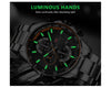 MINI FOCUS - Mens' Multifunction Calendar Sports Quartz Watch