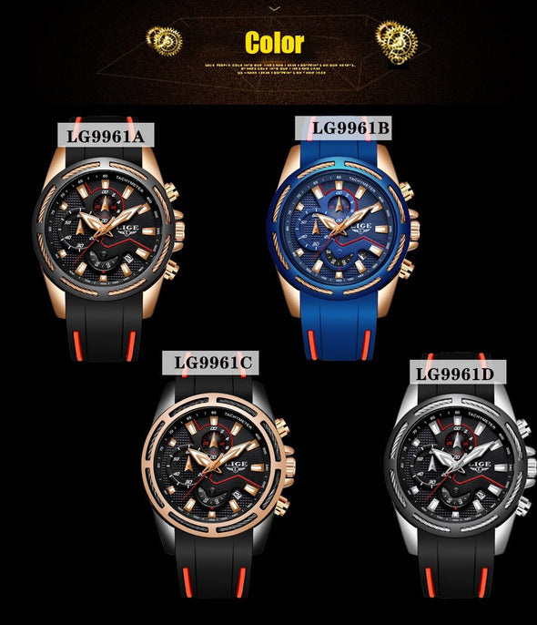 LG9961 - New Sport Waterproof Military Quartz Wristwatch