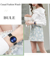 LIGE - Rose Gold Waterproof Women's Watch