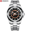 Curren - Dial Stainless Steel Water Resistant Quartz Watch