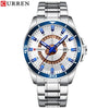 Curren - Dial Stainless Steel Water Resistant Quartz Watch
