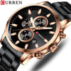 CURREN - Men Fashion Sport Military Chronograp Quartz Watch