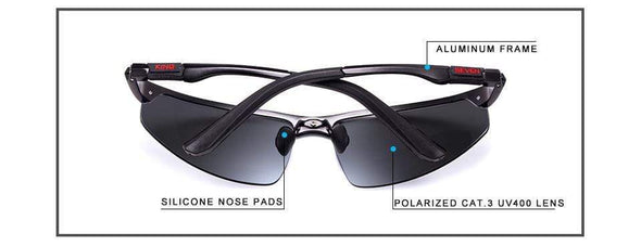 Hot  New Trendy Driving Series Polarized Aluminum Sunglasses