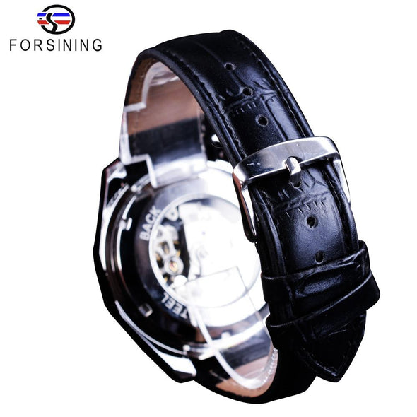 Forsining - Men's Stainless Steel Automatic Mechanical Watch